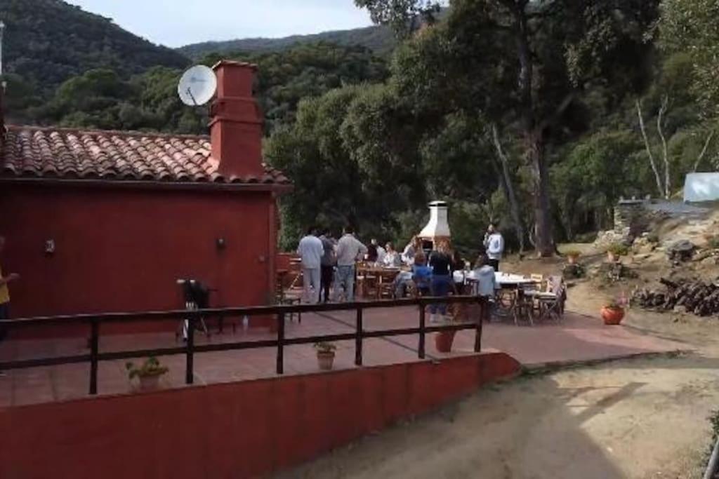 Masia Can Castellar Sant Iscle De Vallalta Exteriör bild